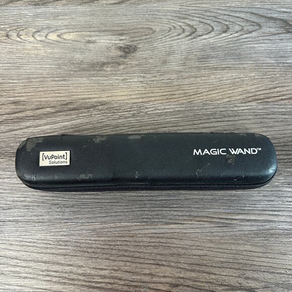 VuPoint Solutions MAGIC WAND Handheld Portable Scanner PDS-ST410 Black w/ Case - Picture 1 of 6